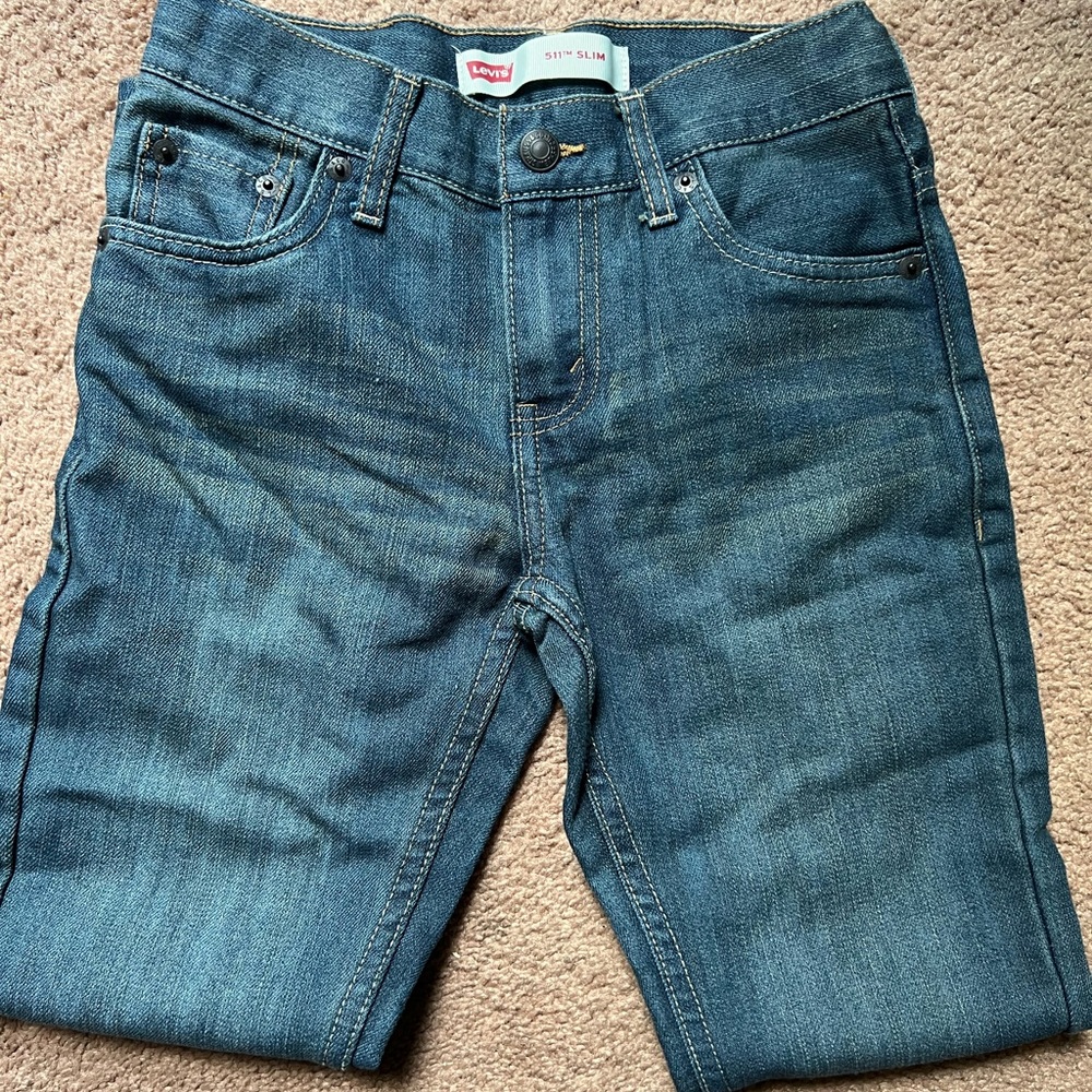 Boys Levi’s 511 Slim. Size 10. 25X25